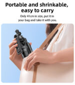 SF17 360 Handheld Panoramic Shot Selfie Stick 2.05M Bluetooth Remote Shooting Aluminum Alloy Tripod - Image 9