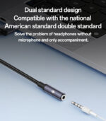 YAU46 Aluminum Alloy USB to 3.5MM High Ficelity Sound 48KHZ High Sampling Audio Cable - Image 15