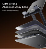 C184 new design 360 rotating phone holder | aluminum alloy folding phone holder on the table - Image 12