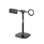 C297 360 Axis of Rotation 30-46CM Free Lifting Dual-purpose Desktop Live Broadcast Phone Holder