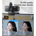 KM13 360 Rotation 1080P 2 Million Pixels Camera Built-in Microphone Autofocus 1.5M Line USB Camera - Image 4