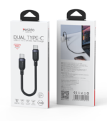 CA188 30CM PD 60W Fast Charging Type-C To Type-C Max With 480Mbps Data Transfer Braided Data Cable - Image 7