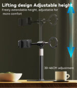 C297 360 Axis of Rotation 30-46CM Free Lifting Dual-purpose Desktop Live Broadcast Phone Holder - Image 15