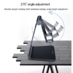 C96 Display Aluminium Table Adjustable Flexible Desktop Desk Tablet Mobile Phone Holder - Image 3