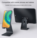 C96 Display Aluminium Table Adjustable Flexible Desktop Desk Tablet Mobile Phone Holder - Image 13