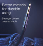 YAU16 3m Nylon Braided 3.5Mm To 3.5Mm Jack plug Speakers Music Connection Aux Auxiliar Audio Cable - Image 14