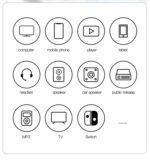 YAU39 1Meter Nylon Braided | 3.5Mm To 3.5Mm Jack plug speakers connection | Aux Auxiliar Audio Cable - Image 11