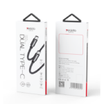 CA55 Type-C To Type-C Nylon Braided Phone Charger Cable 45W 3A Fast Charging Mobile Data Cable - Image 5