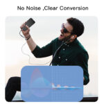 YAU38 Aluminum Alloy Nylon USB-C cable | Type c to 3.5MM Aux Audio Jack Earphone Headphone Cable USB - Image 3