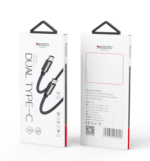 CA55 Type-C To Type-C Nylon Braided Phone Charger Cable 45W 3A Fast Charging Mobile Data Cable - Image 7