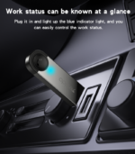 YAU81 Zinc Alloy Low Latency 8meter Stable Transmission Built-in Microphone Car Bluetooth Receiver - Image 16