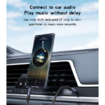 YAU43 Aluminum Alloy Built-in High-performance 3.5MM AUX HD Call Audio Cable - Image 4