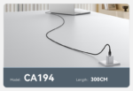 CA194 3M PD 60W Fast Charging Type-C To Type-C Max With 480Mbps Data Transfer Braided Data Cable - Image 16