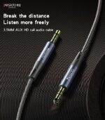 YAU43 Aluminum Alloy Built-in High-performance 3.5MM AUX HD Call Audio Cable - Image 6