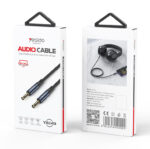 YAU43 Aluminum Alloy Built-in High-performance 3.5MM AUX HD Call Audio Cable - Image 7