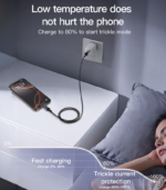 CA130C 2M USB To Type-C 18W Fast Chagrging Built-in Smart Chip Aluminum Alloy Braided Data Cable - Image 12