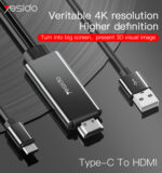 HM03 USB Charging 1080P 4K 30HZ Type-C To HDMI Cable Adapter - Image 6