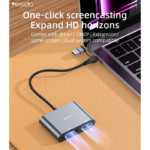 HM15 Ultra-low Latency TC & USB Dual System Compatible Computer Split Screen Laptop Screen Splitter - Image 2