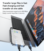 CA132C 1.2 Meter 18W Fast Charging USB to Type-C Aluminum Alloy Braided Data Cable - Image 15