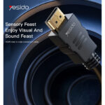 HM09 1.5 meters 4K 30Hz High Frame Rate HDMI to HDMI PVC  Cable - Image 2