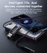 YAU40 BT5.0 Stable Transmission Double Blind USB Port Support TF Card Playback USB BT Transmitter - Image 13