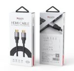 HM08 2 meters 4K 60Hz High 3D Effect HDMI to HDMI Nylon Cable Adapter - Image 7