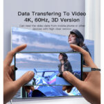 Yesido HM10 New Arrivals 4K 60Hz HD USB Type C to HDMI HD Video Cable Adapter - Image 3