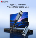 Yesido HM10 New Arrivals 4K 60Hz HD USB Type C to HDMI HD Video Cable Adapter - Image 6