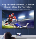 Yesido HM10 New Arrivals 4K 60Hz HD USB Type C to HDMI HD Video Cable Adapter - Image 9