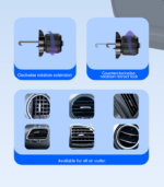 C241 Car Vent Cell Phone Holder | Car Hands Free Cradle in Vehicle Car Phone Holder Mount - Image 11