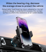 C241 Car Vent Cell Phone Holder | Car Hands Free Cradle in Vehicle Car Phone Holder Mount - Image 13