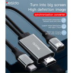 HM01 Professional 4K 60HZ Type-C to HDMI Audio Video & PD Fast charging Audio Cable - Image 2