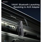 YAU41 2 in1 Wireless Adapter 3.5mm Audio AUX Adapter Bluetooth 5.1 Transmitter Receiver For Car - Image 2