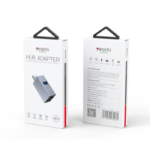 HB14 Mini USB Hub | 3.0 USB Plug To 3 USB Ports Hub Adapter - Image 5