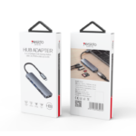 HB11 Aluminum Alloy Laptop Computer Functional Video USB TF/SD Card Slot Type-C HUB Splitter Adapter - Image 5