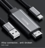 HM02 USB Charging 1080p 4K 60HZ  TYPE-C To HDMI Video Cable Adapter - Image 12