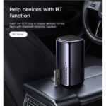 YAU41 2 in1 Wireless Adapter 3.5mm Audio AUX Adapter Bluetooth 5.1 Transmitter Receiver For Car - Image 4