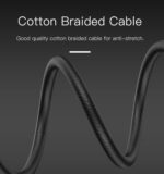 GS02 Cotton Braided Cable 2 in 1 Widely Compatible Anti-stretch 10CM OTG Adapter Type-C/Micro TO USB - Image 11