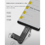 GS06 Mini Function Mobile Phone Power Data Transmit Convert Card Reader Type-C To USB OTG Adapter - Image 3