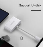 GS17 3 In 1 Type C Otg Adapter Connector Usb Fast Charger Splitter Female To Male Converter Cable - Image 8