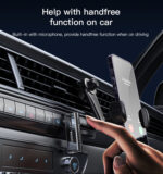 YAU41 2 in1 Wireless Adapter 3.5mm Audio AUX Adapter Bluetooth 5.1 Transmitter Receiver For Car - Image 11