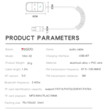 YAU32 Good Heat Dissipation Key Operation, Simple And Clear High End Sonido Audio Cable - Image 8