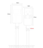 GS26 1.5M Braided Cable Aluminum Alloy High-speed Transmission USB 2.0 Extension Cable - Image 17