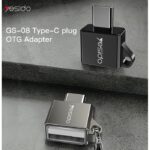 GS08 Mini Aluminum Alloy USB Type-C U-disk Card Reader Mouse Convert OTG Adapter - Image 2