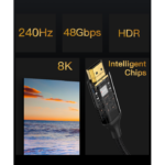 HM11 8K Ultra Clear Metal Shell and interface No Delay In Data Transfering HDMI Cable - Image 3
