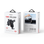 C243 Aluminum Alloy Bionic Hawksbill Hooks Retractable Design Air Vent Gravity Cell Phone Holder - Image 5