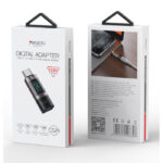 GS24 Aluminum Alloy Data Transmission Power Real-time Display TC To TC  Digital Charging Adapter - Image 5