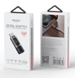 GS24 Aluminum Alloy Data Transmission Power Real-time Display TC To TC  Digital Charging Adapter - Image 7