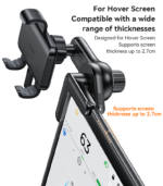 C250 360 Rotation Three-point stabilized clamping Hover Screen Snap-on Press Clip Phone Holder - Image 12