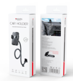 C137 360 Arm Truck Car Adjustable Smart Phone Dash Windshield Spring Clip Phone Holder - Image 7